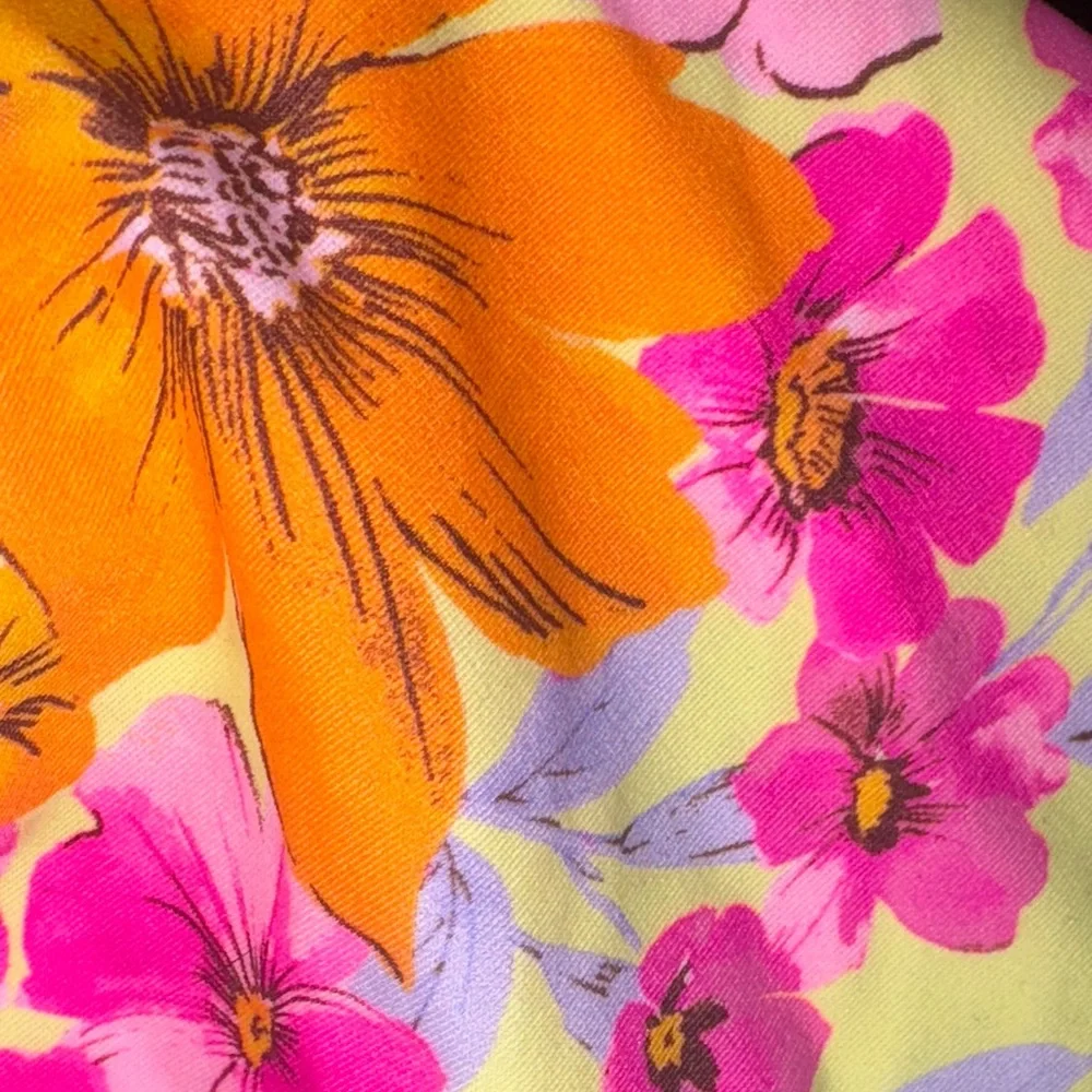 Wild Fable Floral Bikini Bottom - Yellow and Pink new size small
